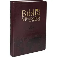 Bíblia Missionaria De Estudo, De Jfa. Editora Sbb Em Português Foto  mini 1