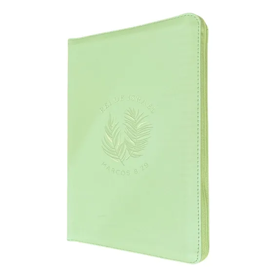Biblia Nvi Leitura Perfeita Com Ziper: Biblia Nvi Couro Soft Com Ziper Verde Limão, De Nvi. 1 Editorial Thomas Nelson, Capa Mole, Edição 1ª Edição Em Português, 2024 Foto 1
