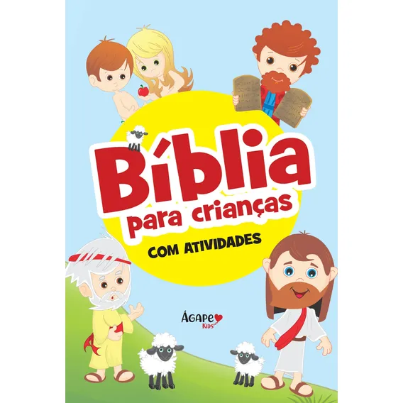 BĂblia Para Crianças Com Atividades Brochura de Kids Ăgape SĂ©culo Editora Foto 1