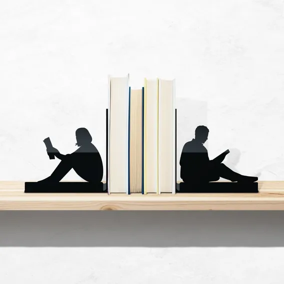 Bibliocanto Suporte Aparador Porta Livros Adultos Lendo Foto 1
