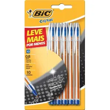 Bic Caneta Esferografica Cristal Fina Azul Foto  mini 1