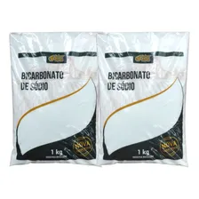 Bicarbonato De S贸dio - Sabor Verde - 2 Pacotes De 1 Kg Foto mini 1