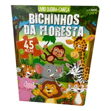 Bichinhos da floresta - Livro quebra-cabeça Foto mini  2