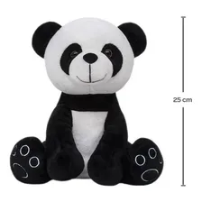 Bichinhos De Pelúcia Decoração Infantil 25cm Animais Safari Cor Meu Pandinha Foto mini 2