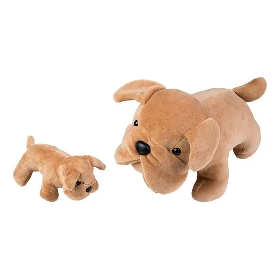 Bichos Grávidos - Buldog Com Filhote - Antialérgico - Bichos Foto 1