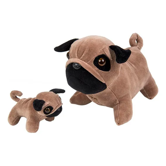 Bichos Grávidos - Pug Com Filhote - Antialérgico - Bichos De Foto 1