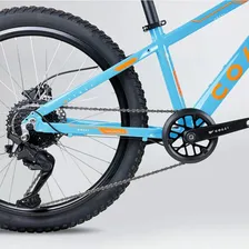 Bicicleta 24 Napoli 9v Cues - Napoli Azul Claro Foto mini 3