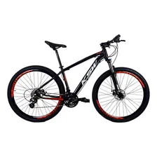 Bicicleta 29 Ksw Xlt Hidraulico + Altus 24v + Trava Cor Preto/vermelho Tamanho Do Quadro 17 Foto mini 1