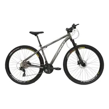 Bicicleta 29 Rino Everest Hidraulico + K7 + 24v Tx 800 + Trava Cor Cinza Tamanho do quadro 21 Foto mini 1