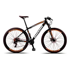 Bicicleta Alumínio Aro 29 24v Laranja Tam 19 Foto mini 1