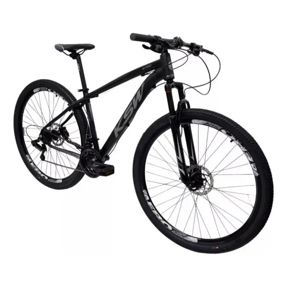 Bicicleta Alumínio Aro 29 Ksw 24v Shimano Com Suspensao Foto 1