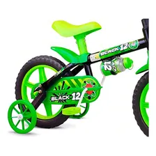 Bicicleta Aro 12 Black Nathor Masculina Foto mini  2