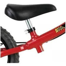 Bicicleta Aro 12 Infantil Equilibrio Nathor Sem Pedal Cor Vermelho Foto mini 3