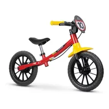 Bicicleta Aro 12 Infantil Equilibrio Nathor Sem Pedal Cor Vermelho Foto mini 1