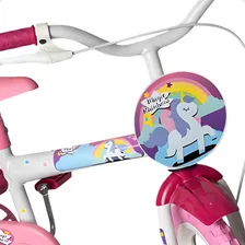 Bicicleta Aro 12 Infantil Rosa Menina Magic Raimbow Styll Tamanho Do Quadro 12 Foto mini 4