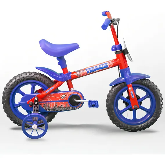 Bicicleta Aro 12 Infantil Track Bikes Arco Iris R Vermelho Foto 1
