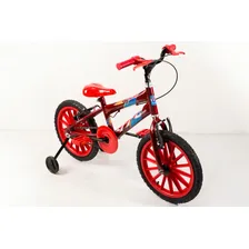 Bicicleta Aro 16 Infantil Vermelha Foto mini 2