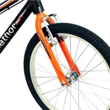 Bicicleta Aro 20 Apollo Masc Preto / Laranja Foto mini 2