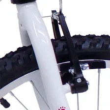 Bicicleta Aro 20 Branca Meninas Com Rodinhas Foto mini 3
