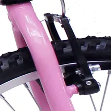 Bicicleta Aro 20 Mono Meninas Rosa Com Rodinhas Foto mini 4