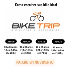 Bicicleta Aro 24 Freio V-brake Mtb 21v AlumÃnio Juvenil Cor Bicicleta aro 24 Rosa Foto mini 3