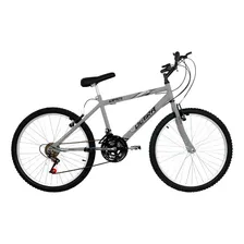 Bicicleta Aro 24 Pro Tork Ultra Bike Freio V Break Cinza Foto  mini 1