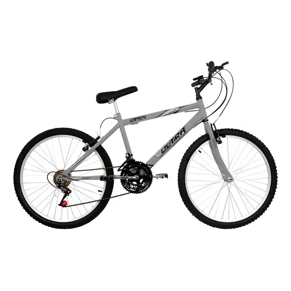 Bicicleta Aro 24 Pro Tork Ultra Bike Freio V Break Cinza Foto 1