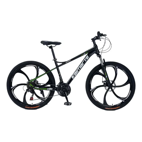 Bicicleta Aro 26 Bike 21v Alfacomfort Quadro Aço Carbono Wct Cor Preto Foto 1
