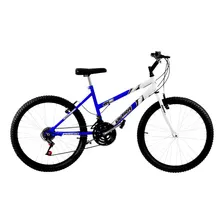 Bicicleta Aro 26 E 18 Marchas Pro Tork Azul/branca Ultra Foto  mini 1