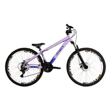 Bicicleta Aro 26 Freeride B-ramp 21v Quadro Freeride 6061 Cor Lilás Foto  mini 1