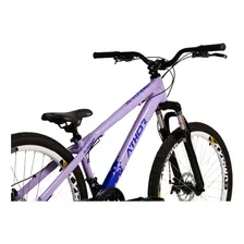 Bicicleta Aro 26 Freeride B-ramp 21v Quadro Freeride 6061 Cor Lilás Foto mini  2
