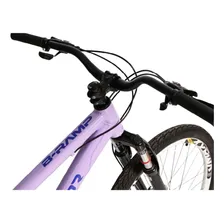 Bicicleta Aro 26 Freeride B-ramp 21v Quadro Freeride 6061 Cor Lilás Foto mini 4