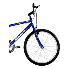 Bicicleta Aro 26 Masculina Adulto Sem Marcha Azul Foto mini 3
