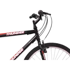 Bicicleta Aro 26 Thunder 18v. Preta Foto mini 3