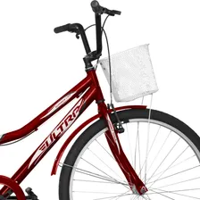 Bicicleta Aro 26 Ultra Bikes Summer Vermelho Aro 26 Foto mini 2