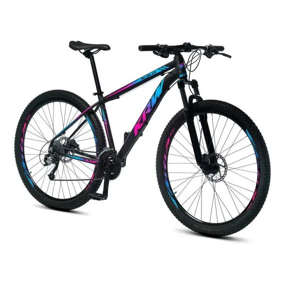 Bicicleta Aro 29 Krw Alum 27vel Shimano Altus Hidráulico S55 Cor Preto Foto 1