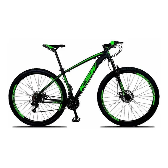 Bicicleta Aro 29 Ksw 27 Velociddes - Freio Hidraulico Foto 1