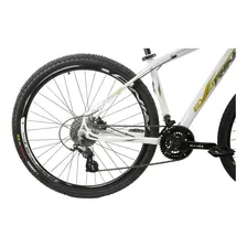 Bicicleta Aro 29 Rino Everest Hidraulico + Altus 24v+trava Cor Branco Tamanho Do Quadro 15 Foto mini  2