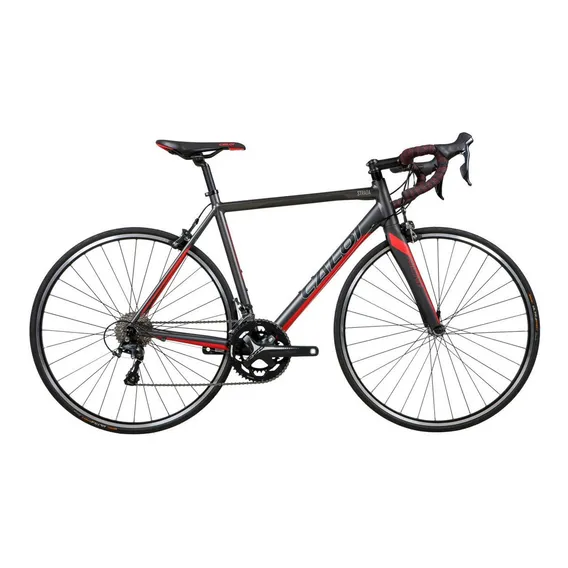 Bicicleta Aro 700 Caloi Strada Racing 20v Tam-54 (m) Tiagra Cor Cinza/Vermelho Tamanho do quadro M Foto 1