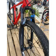 Bicicleta Audax Adx 400 Deore 1x12 Aro 29 Verm/inox Foto mini 4