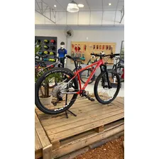 Bicicleta Audax Adx 400 Deore 1x12 Aro 29 Verm/inox Foto mini 3