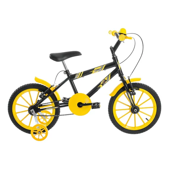 Bicicleta Bike Infantil Aro 16 Menino Ultra Bikes C/rodinhas Foto 1