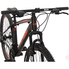 Bicicleta Bike Venice Aro 29 1.0 Mormaii Preto E Laranja Foto mini 4