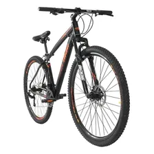 Bicicleta Bike Venice Aro 29 1.0 Mormaii Preto E Laranja Foto mini  2