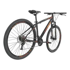 Bicicleta Bike Venice Aro 29 1.0 Mormaii Preto E Laranja Foto mini  3
