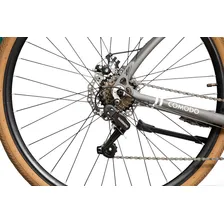 Bicicleta Blitz Comodo Aro29 Urbana 21v + Bagageiro Cor Preto Tamanho Do Quadro 16 Foto mini  3