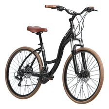 Bicicleta Blitz Comodo Aro29 Urbana 21v + Bagageiro Cor Preto Tamanho Do Quadro 16 Foto mini  2