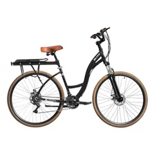 Bicicleta Blitz Comodo Aro29 Urbana 21v + Bagageiro Cor Preto Tamanho Do Quadro 16 Foto  mini 1