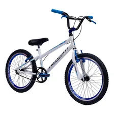 Bicicleta bmx Cross BMX R20 - branco/azul Foto  mini 1