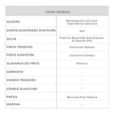 Bicicleta Caloi Ceci - Aro 16 - Feminina - Infantil Foto mini  2